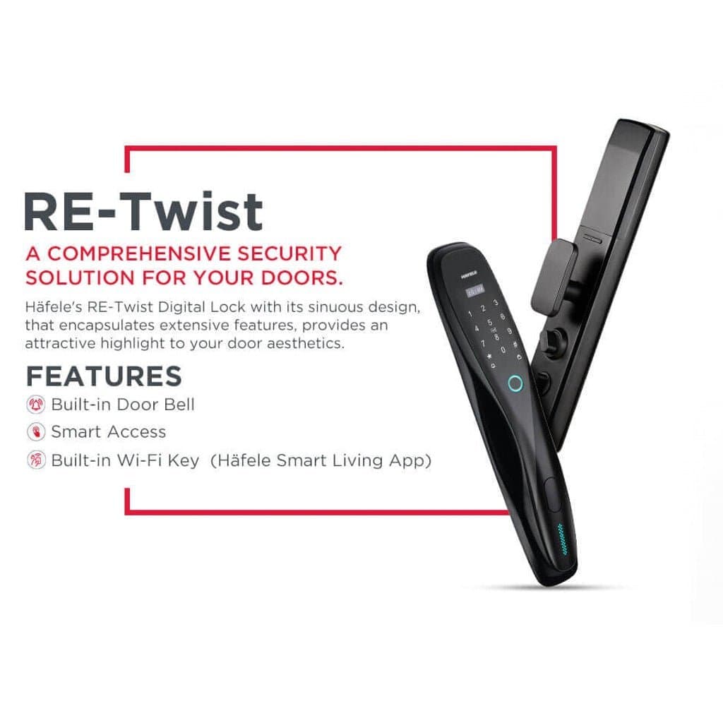Hafele - RE-Twist Digital Lock