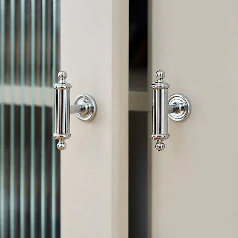 MANTARA B-0134 Modern Luxury Chrome Wardrobe Handle Pack of 1 (Pre-Order Only)