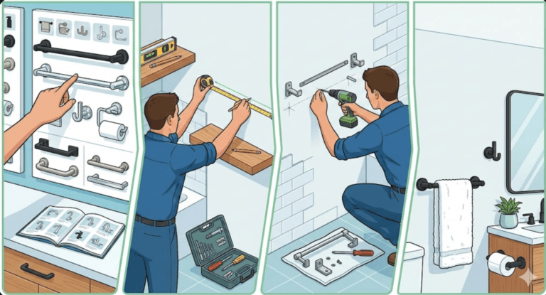 Complete Guide to Bathroom Hardware Selection and Installation